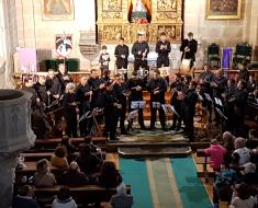 Concierto escuela de dulzaina de Avila en Iglesia de las Vacas