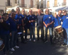 Colla Els Riberer de Benissa tocata en el Mercado